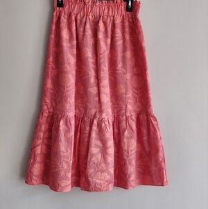 Ann taylor Beautiful  cotton floral skirt